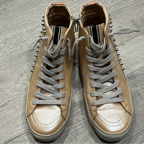 Shu Shop Women's Shoes Sneakers High Top Lace Casual Zip 8.5 - Picture 7 of 10